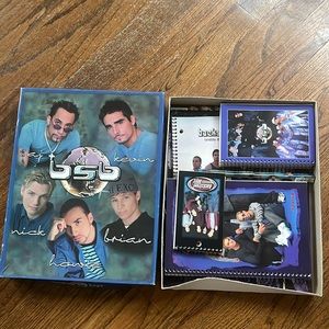 Backstreet boy set of notebook & pencil